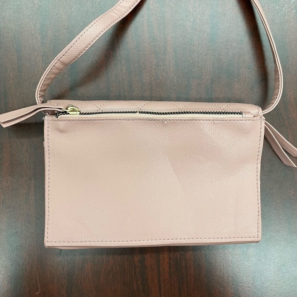 Crossbody Blush Colored Purse - Picture 2 of 5
